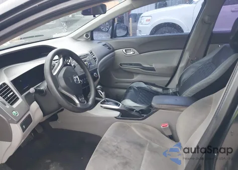 2012 Honda Civic Ex z USA, uszkodzony, nr VIN 2HGFB2F86CH576173